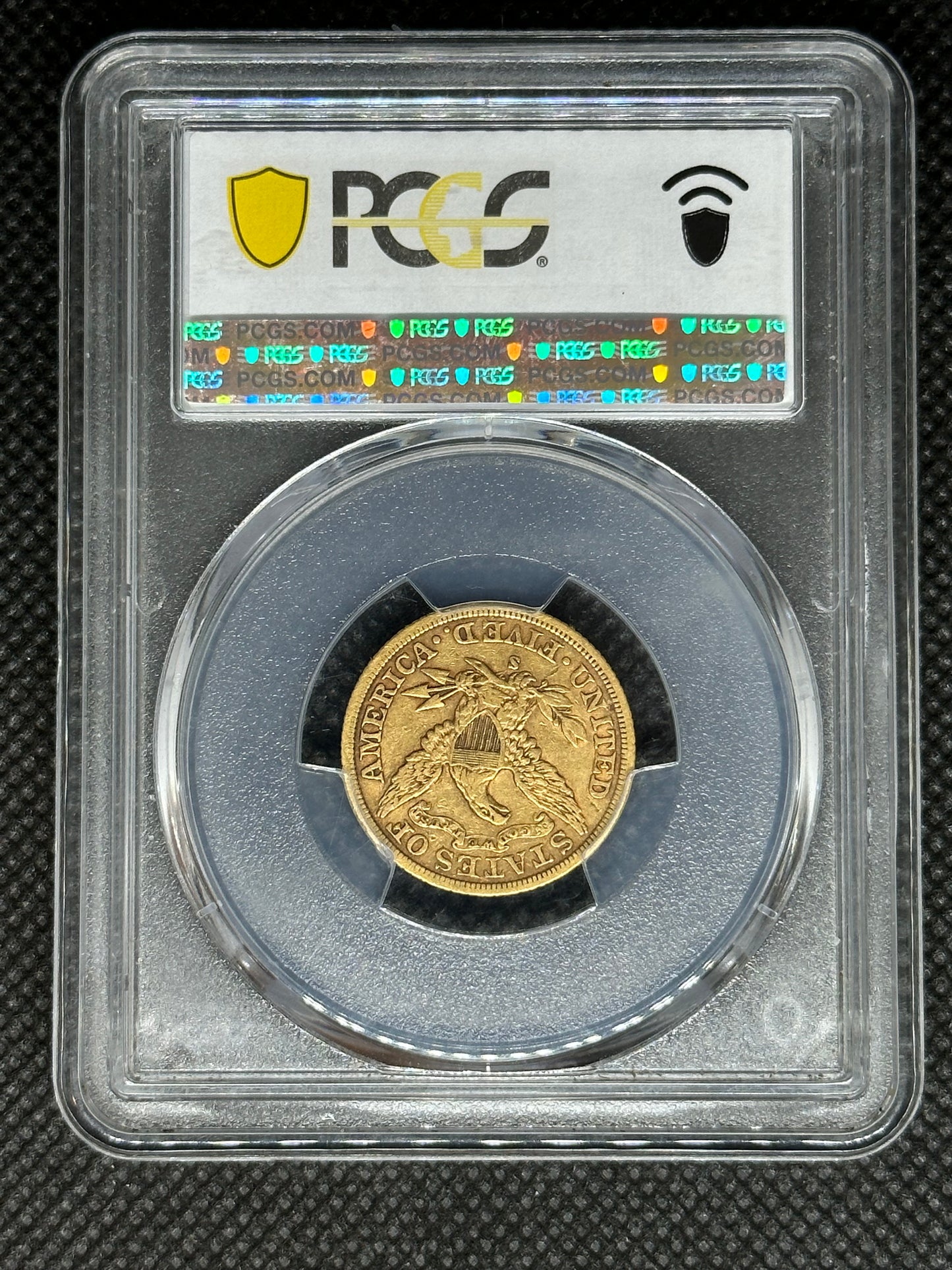 1902-S $5.00 Gold Liberty Half Eagle PCGS XF40