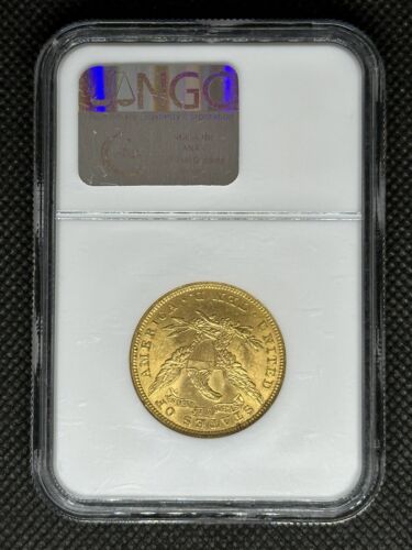 1907 $10 Liberty Head Gold Eagle Coin NGC MS62