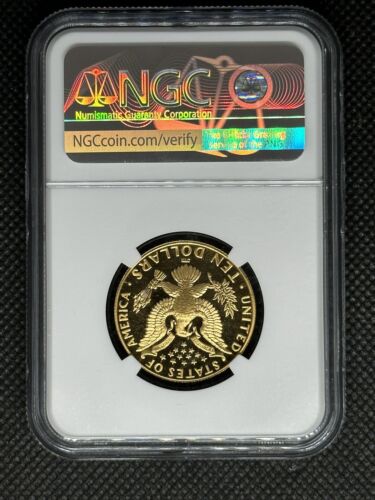 1984 W $10 Proof Gold Los Angeles XXIII Olympiad NGC PF69 Ultra Cameo